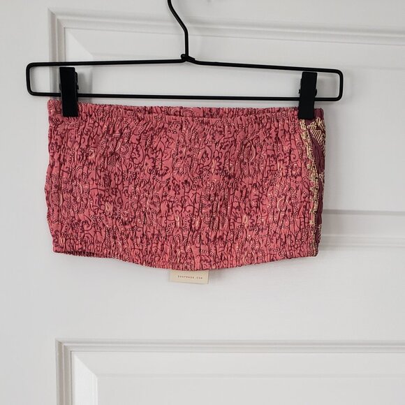 NWT: Anthropologie-Raga Paisley Print Bandeau Sizes Xs, Sm & Med - Picture 6 of 6